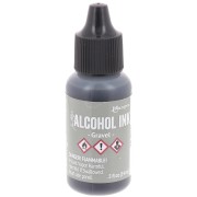 Encre transparente à alcool Adirondack Tim Holtz 14ml Gravel x1