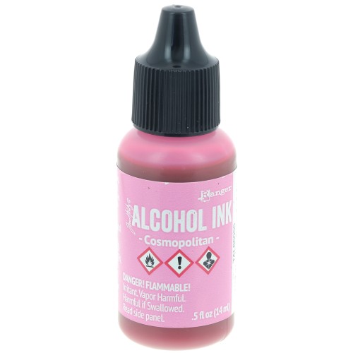 Encre transparente à alcool Adirondack Tim Holtz 14ml Cosmopolitan x1