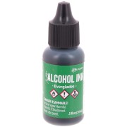 Encre transparente à alcool Adirondack Tim Holtz 14ml Everglades x1|raw }}