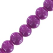 Rondes imitation gemme 6 mm Amethyst x85cm|raw }}