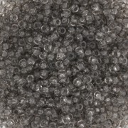 Preciosa Perles rocailles 11/0 - 2 mm - Solgel - Grey 2 Dyed Crystal x20g