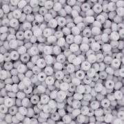 Preciosa Perles rocailles 11/0 - 2 mm - Solgel - Violet 1 Dyed Chalkwhite x20g