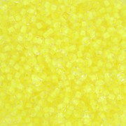 Preciosa Perles rocailles 11/0 - 2 mm - Crystal Neon Yellow Lined x20g|raw }}