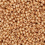 Preciosa Perles rocailles  11/0 - 2 mm - Gold Metallic x20g