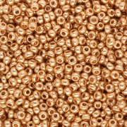 Preciosa Perles rocailles  11/0 - 2 mm - Gold Metallic x20g