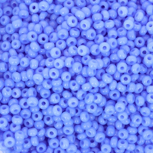 Preciosa Perles rocailles 11/0 - 2 mm - Alabaster Blue x20g