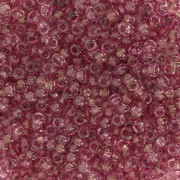 Preciosa Perles rocailles  11/0 - 2 mm - Crystal Rose Luster x20g