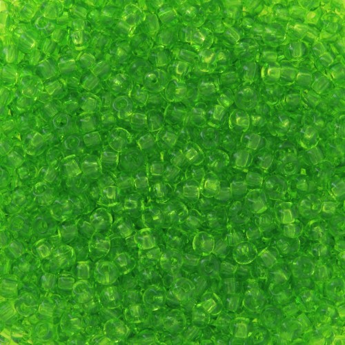 Preciosa Perles rocailles 11/0 - 2 mm - Transparent Green x20g