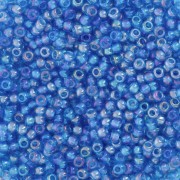 Preciosa Perles rocailles 11/0 - 2 mm - Aquamarine AB x20g