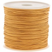 Fil de jade / Fil nylon tressé 0.8 mm - Camel x50 m