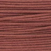 Fil de jade / Fil nylon tressé 0.8 mm Terracotta x2.90 m