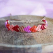 Fil de jade - Fil nylon tressé 0.8 mm - Beige x2.80m