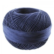Fil de coton Lizbeth taille 40 Navy Blue n°654 x274m