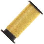 Fil métallisé Kreinik pour la broderie d'or - taille 1 - Dark gold (321J) x40m|raw }}