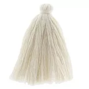 Pompon imitation coton 43-46 mm Beige x1