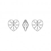 Coeurs PureCrystal 6228 10.3x10 mm - Reinvented Peridot x6