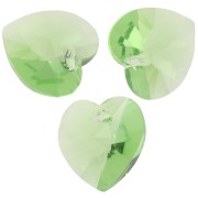Coeur PureCrystal 6228 14.4x14 mm - Reinvented Peridot x1