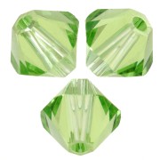 Toupies en cristal PureCrystal 5328 6 mm - Reinvented Peridot x20