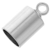 Embouts pour cordon 6 mm - Argenté x4|raw }}