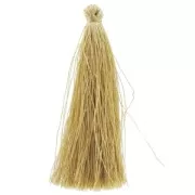 Pompon imitation soie 63-66 mm Golden x1