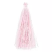 Pompon imitation soie 63-66 mm Light Rose x1