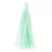 Pompon imitation soie 63-66 mm Mint x1