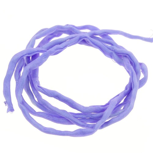Cordon de soie 2 mm - Lavende x1m