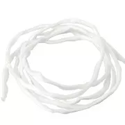 Cordon de soie 2 mm - Blanc cassé x1m