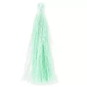 Pompon imitation soie 88-93 mm Mint x1