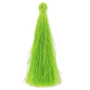Pompon imitation soie 88-93 mm Light Olivine x1