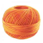 Fil de coton Lizbeth taille 40 - Orange Crush n°183 x274m