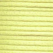 Queue de rat viscose 2 mm Jaune clair x3 m