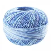 Fil de coton Lizbeth taille 40 Artic Waters n°185 x274m