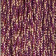 Doré - Fil nylon tressé métallisé 0.85 mm - Premium - Prune - Doré x10m Fil nylon tressé métallisé 0.85 mm - Premium - Prune - Doré x10m