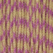 Fil nylon tressé métallisé 0.85 mm - Premium - Doré - Fuchsia x10m|raw }}