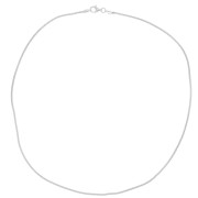 Collier maille Coréenne 1.45 mm - Argent 925 x42cm|raw }}