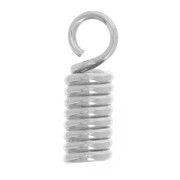 Embouts ressort pour fil et cordon 1.8 mm - Argenté x10|raw }}