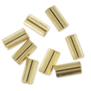 Bugles Miyuki 3 mm BGL1-193 - 24kt Gold Light Plated x5g|raw }}