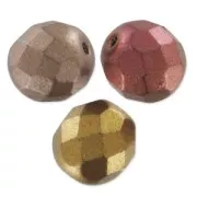 Facettes 8 mm Crystal Gold Rainbow x20