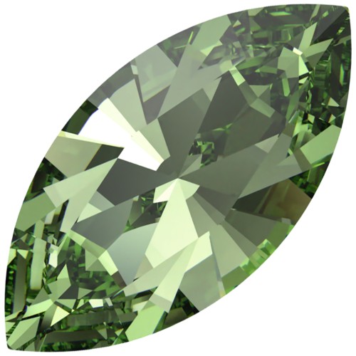 Navette PureCrystal 4228 10x5 mm - Reinvented Peridot x1