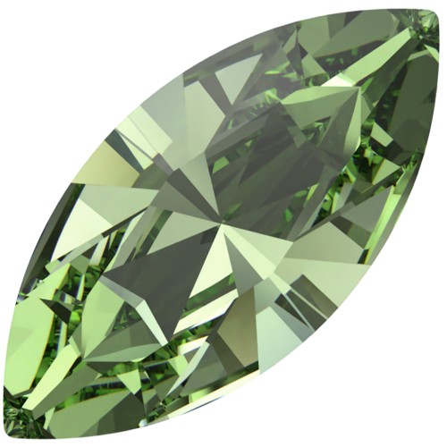 Navette PureCrystal 4228 15x7 mm - Reinvented Peridot x1