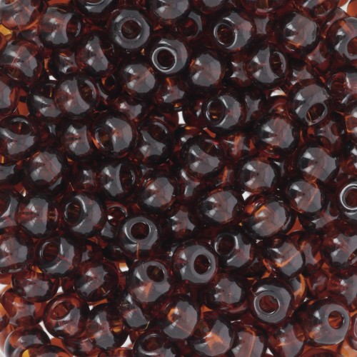 Preciosa Perles rocailles 6/0 4 mm - Dark Topaz x20g