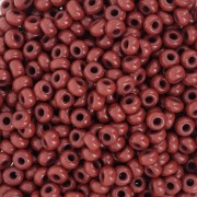 Preciosa Perles rocailles 8/0 3 mm - Opaque Brown Tango x20g