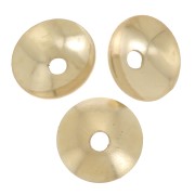 Coupelles lisses 3 mm - Gold filled (or laminé) x20|raw }}