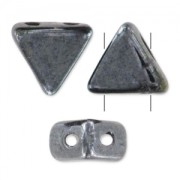 Khéops® par Puca® 6 mm Jet Hematite x10g