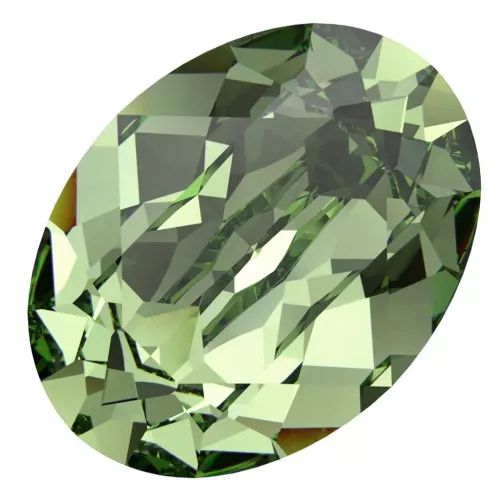Cabochon PureCrystal 4120 8x6 mm - Reinvented Peridot x1