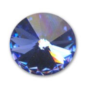 Cabochon PureCrystal 1122 Rivoli 12 mm Sapphire x1