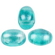 Perles en verre Samos® par Puca® 7x5 mm - Riviera Azur x10g