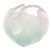 Perle fleur 15 mm en plastique - Vert d'eau x1|raw }}
