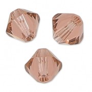 Toupies en cristal PureCrystal 5328 4 mm Blush Rose x50